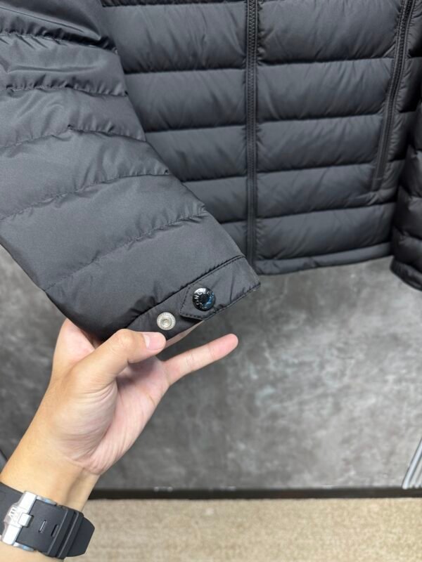 MNCLR Hooded Puffer Jacket - Black