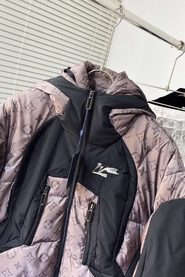 LVE Hooded Padded Winter Coat – Charcoal Grey