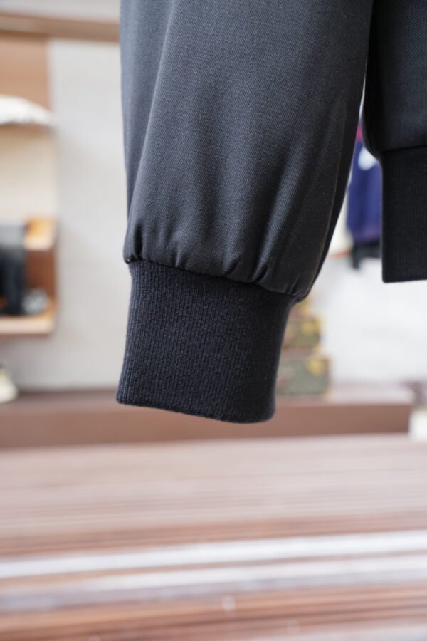 PRDA Ribbed Collar Jacket - Black