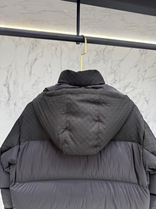 LVE Padded Hooded Coat – Charcoal Grey