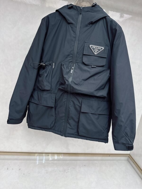 b44bf114 PRDA Hooded Utility Jacket - Black