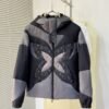 LVE Dark Grey Hooded Padded Jacket