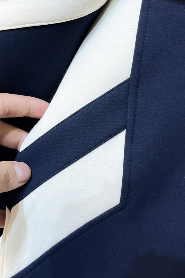 GCCI Hooded Half-Zip Jumper - Navy