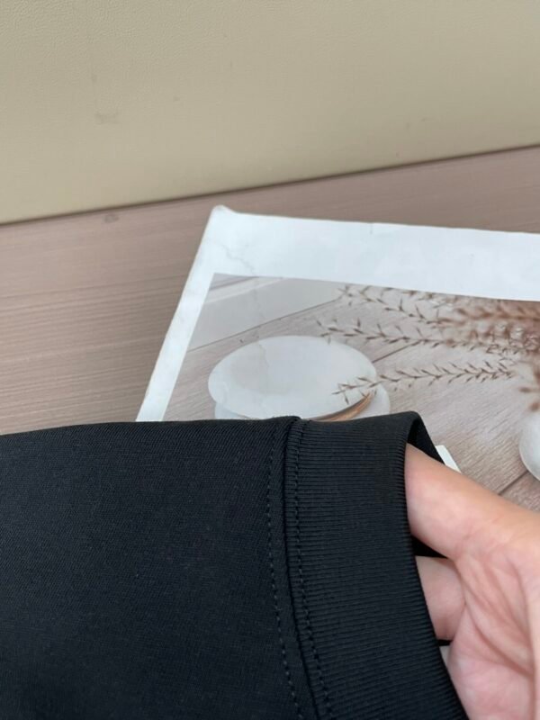 b64f283e CD Crew Neck Jumper with Embroidered Chest Logo - Black