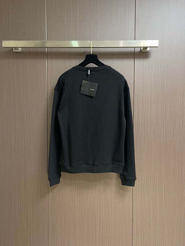 DG Logo Print Crew Neck Jumper - Black
