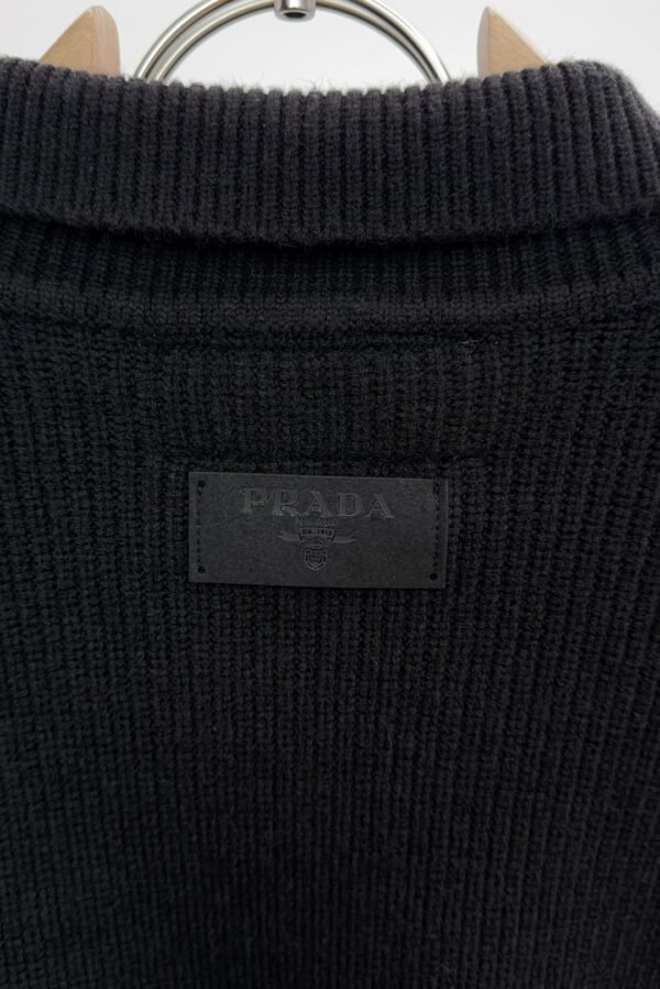 b6fc47a6 PRDA Button-Front Knit Jacket - Black