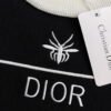 CD Crew Neck Jumper with Embroidered  Insect Motif