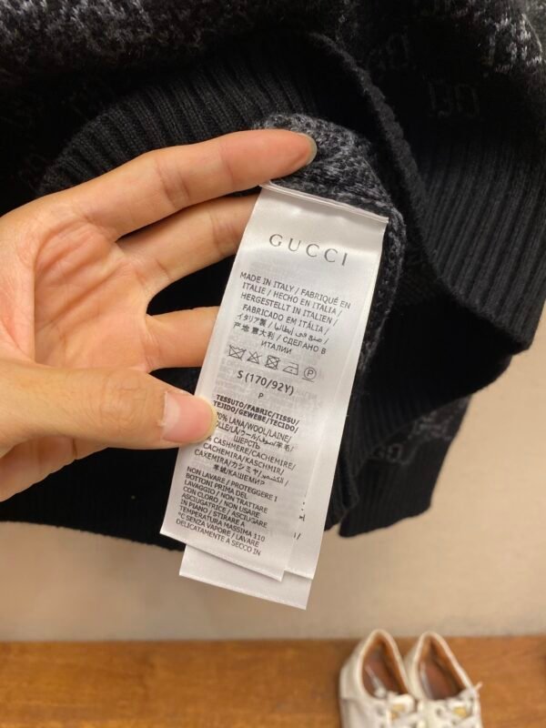 GCCI Gradient Monogram Crew Neck Jumper