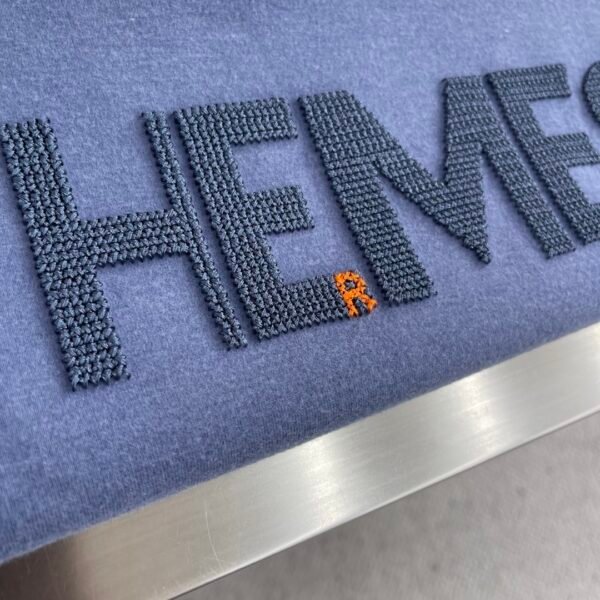 b86439df HRMS Embroidered Logo Crew Neck Jumper - Blue