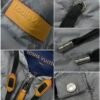 LVE Grey Monogram Puffer Jacket