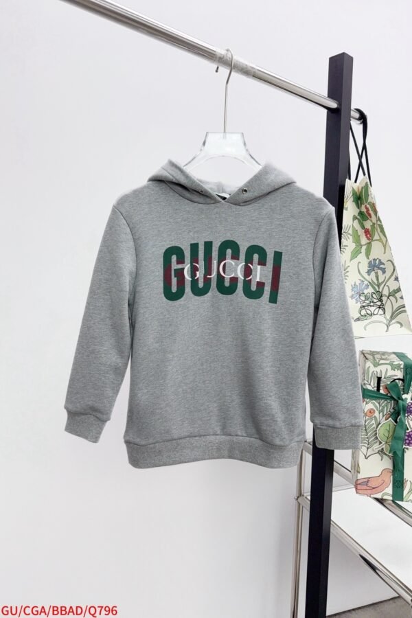 GCCI Printed Logo Hooded Jumper