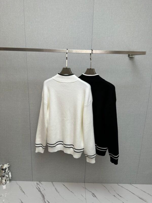 DG Zip Front Knit Jumper