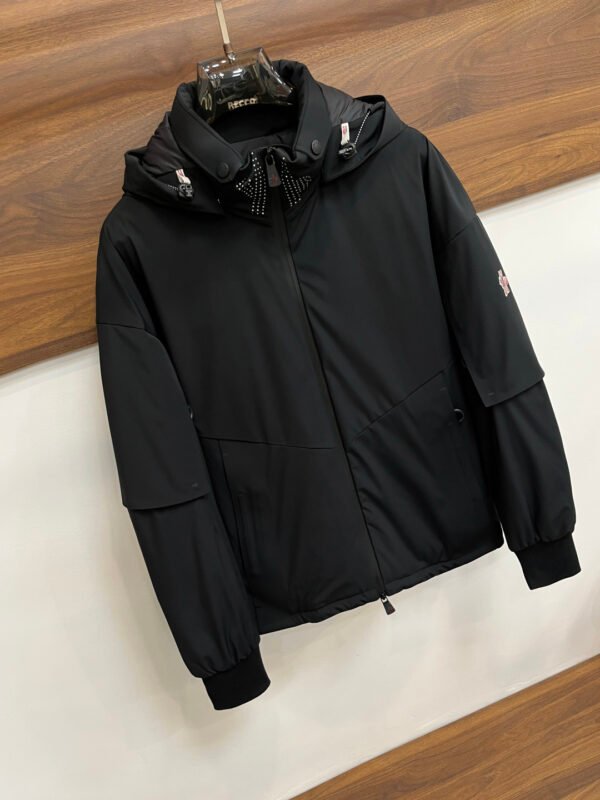 MNCLR Hooded Zip Jacket - Black