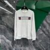 GCCI Crew Neck Jumper with Stripe Logo