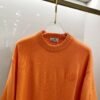 HRMS Knit Jumper with Embroidered Logo Detail - Orange