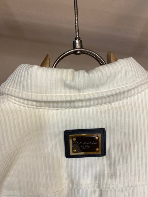 DG Insulated Button-Up Jacket - White