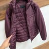 PRDA Hooded Zip-Up Jacket - Burgundy
