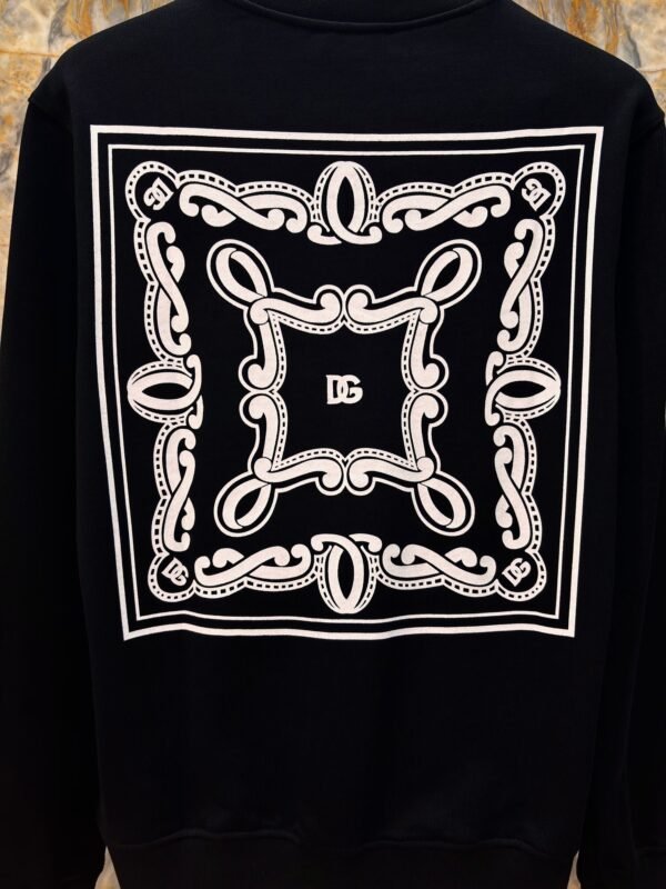 DG Crew Neck Black Jumper