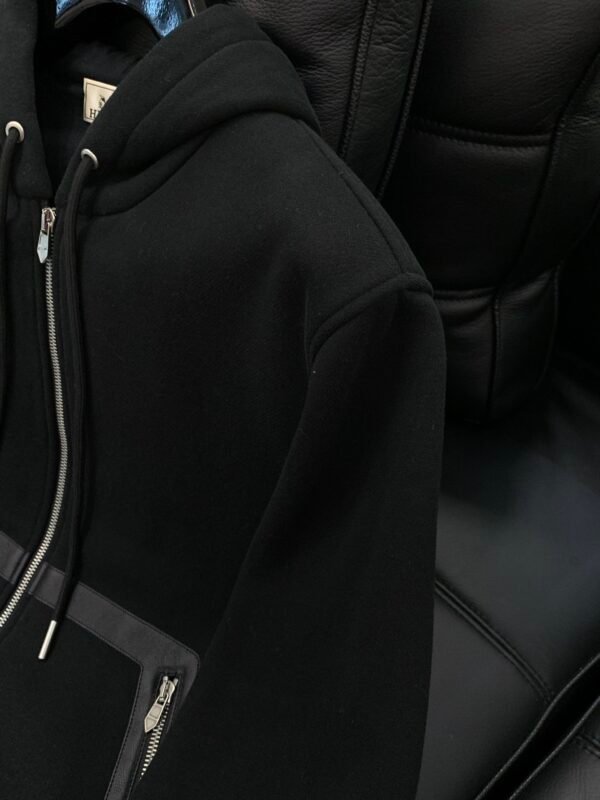 bc2ca2ed HRMS Hooded Zip-Up Jacket - Black