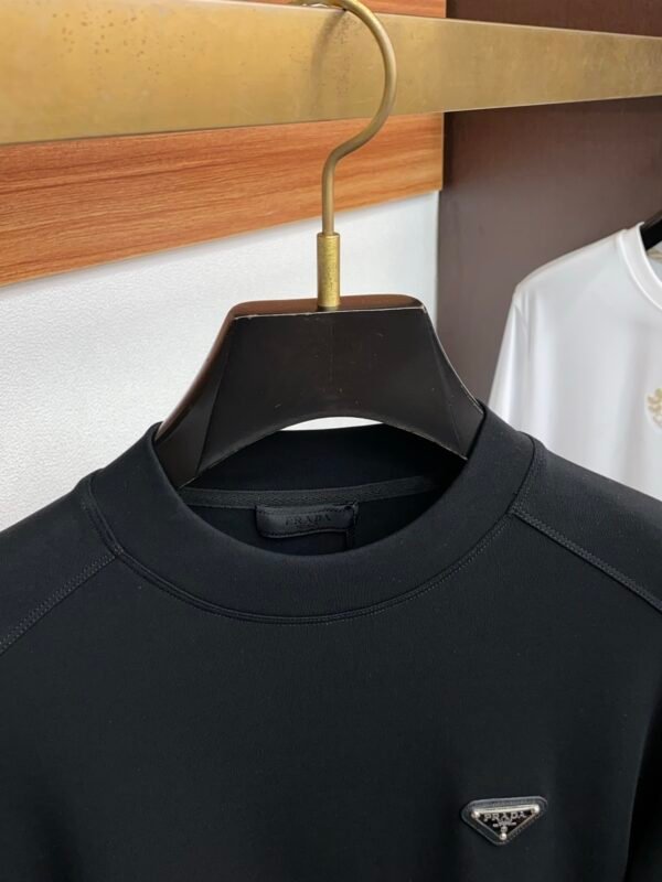 PRDA Crew Neck Jumper with Minimal Logo Patch