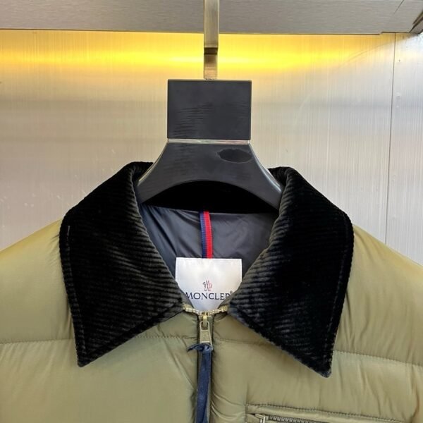 MNCLR Hooded Puffer Jacket - Olive Green