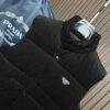 PRDA Quilted Gilet with Logo Patch - Black