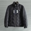 PRDA Zip Jacket with Logo Patch - Black