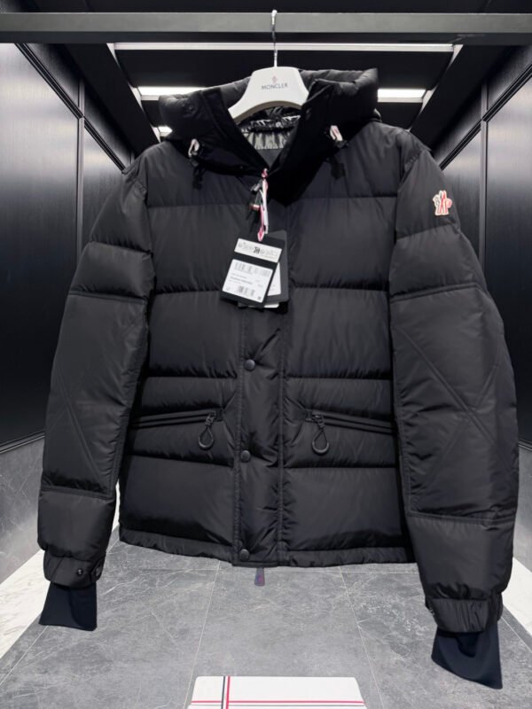 MNCLR Hooded Puffer Jacket - Black