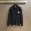 bed7ed1a DG Embroidered Logo Zip Hoodie - Black
