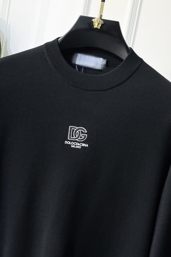 DG Crew Neck Jumper - Black