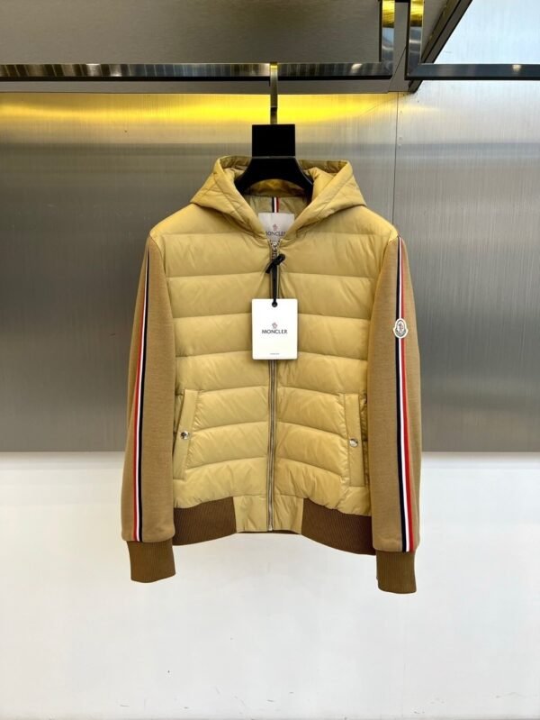 MNCLR Hooded Padded Jacket - Camel
