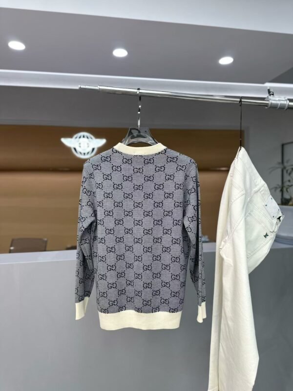 GCCI All-Over Monogram Crew Neck Jumper