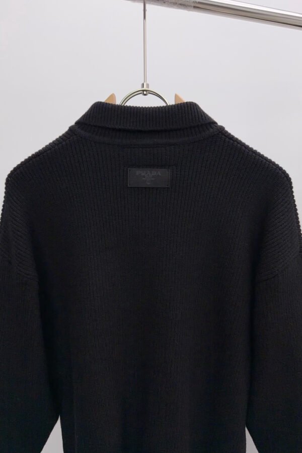 c1ef7647 PRDA Button-Front Knit Jacket - Black