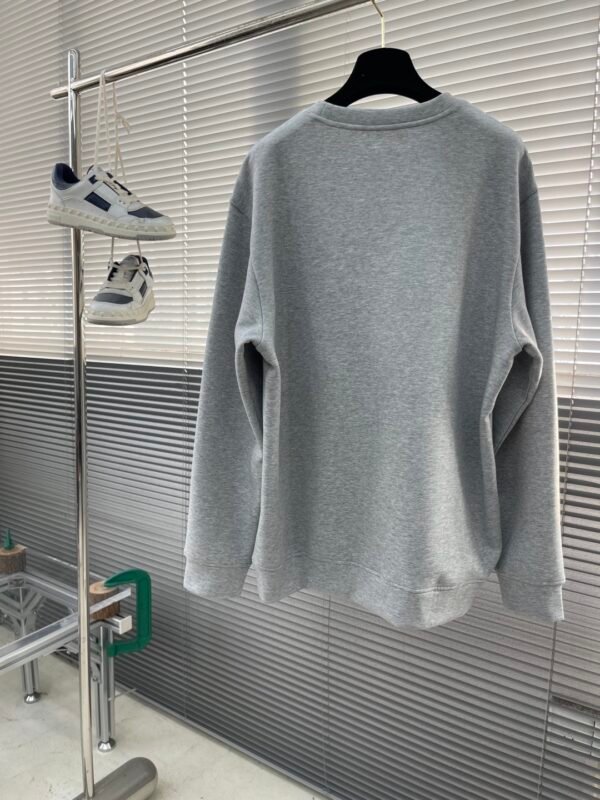 c27114e3 HRMS Appliqué Chest Patch Crew Neck Jumper - Grey