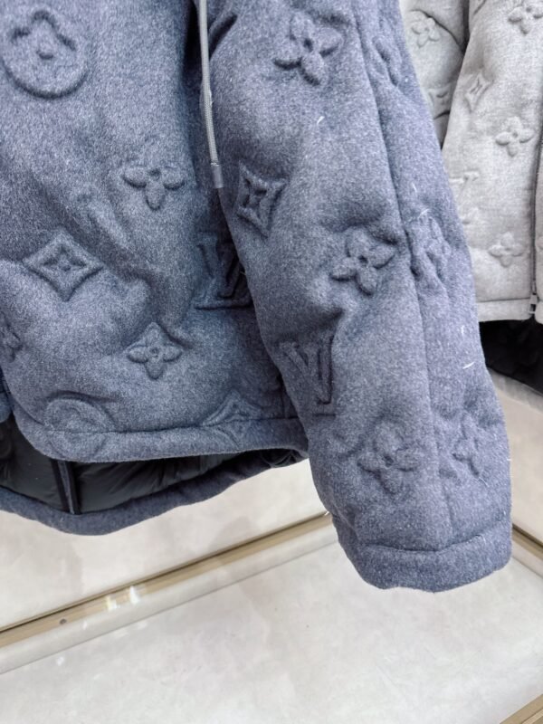 LVE Embossed Hooded Jacket