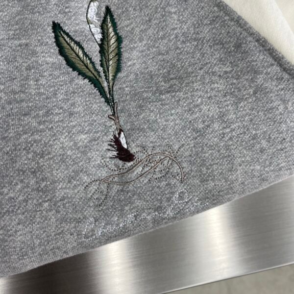 c2f2feef CD Embroidered Botanical Jacket - Grey