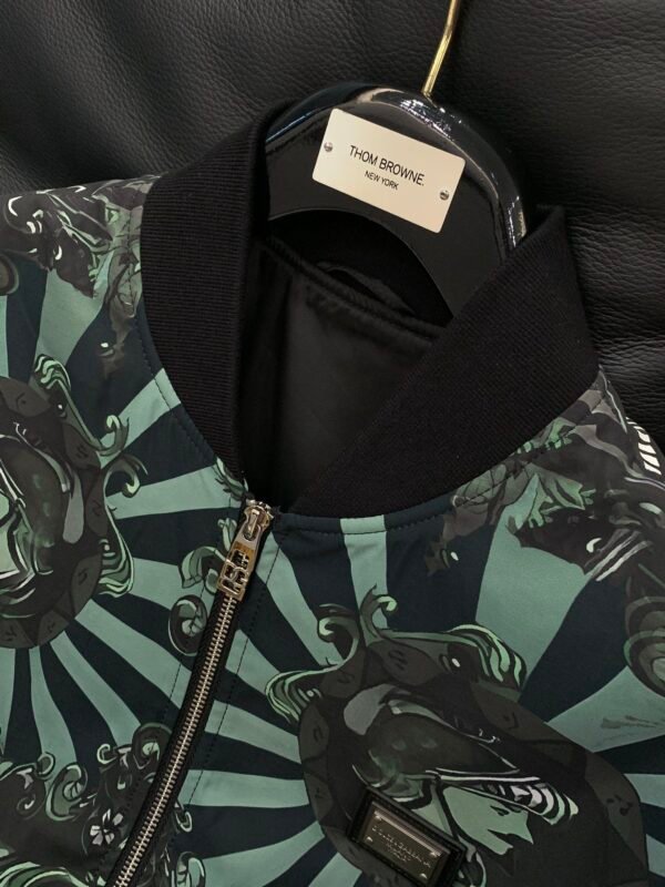 DG Printed Zip Jacket - Green