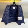 MNCLR Hooded Puffer Coat - Navy