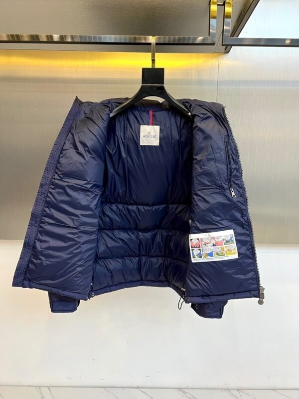 MNCLR Hooded Puffer Coat - Navy