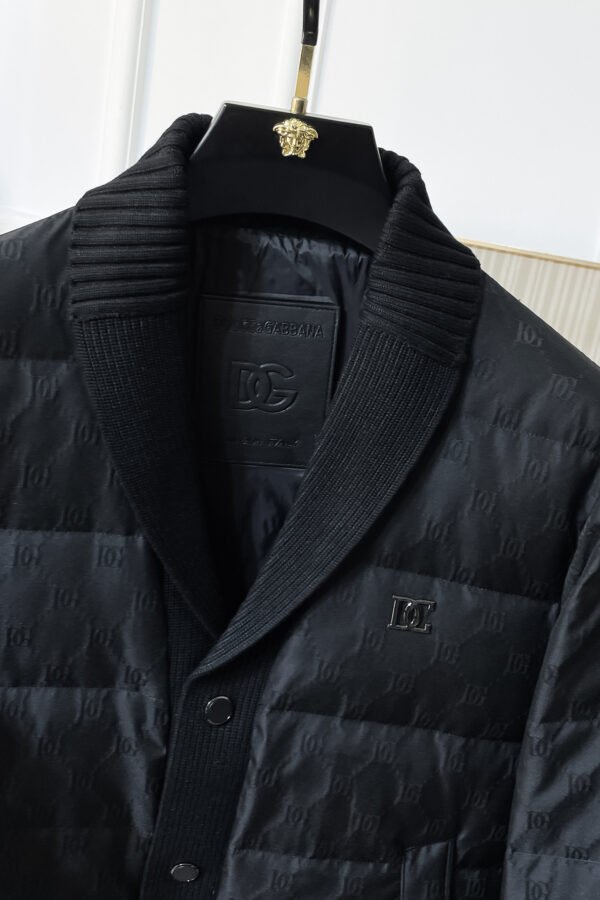 DG Button-Front Jacket - Black
