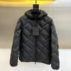 MNCLR Quilted Hooded Jacket - Black