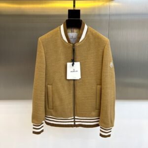 c6e5b890 MNCLR Mixed Panel Padded Jacket - Brown