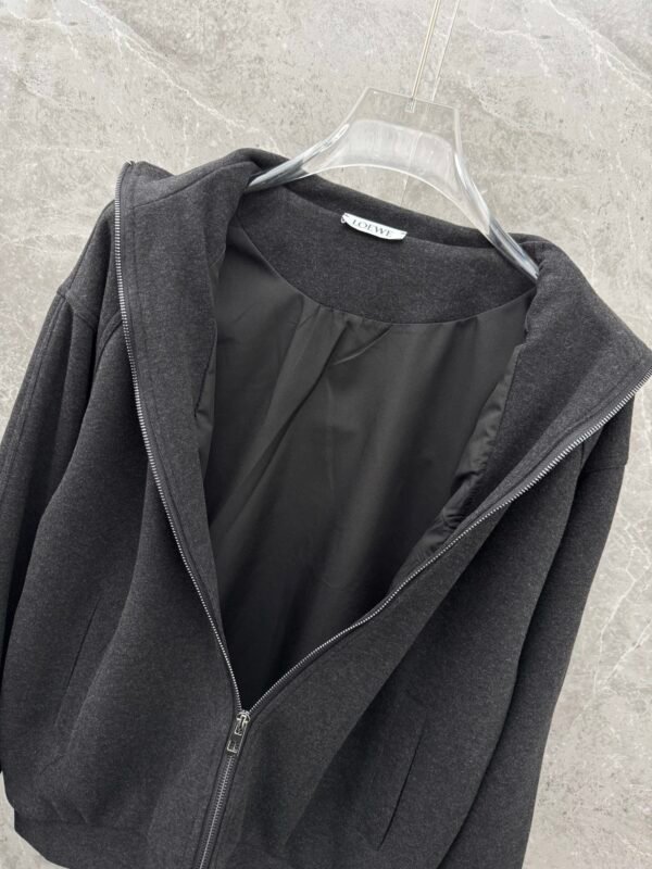 LWE Full-Zip Jacket with Stand collar - Black