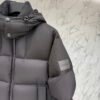 LVE Padded Hooded Coat – Charcoal Grey