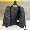 MNCLR Quilted Hooded Jacket - Black