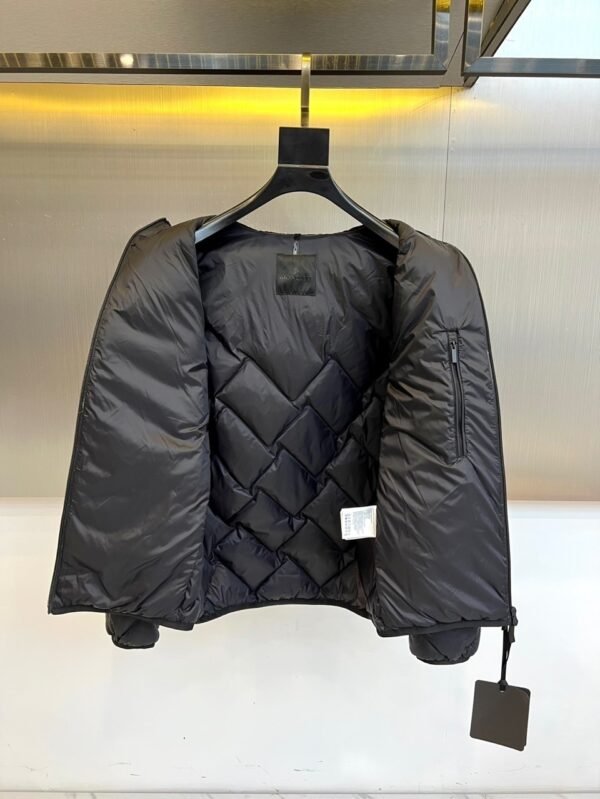 MNCLR Quilted Hooded Jacket - Black