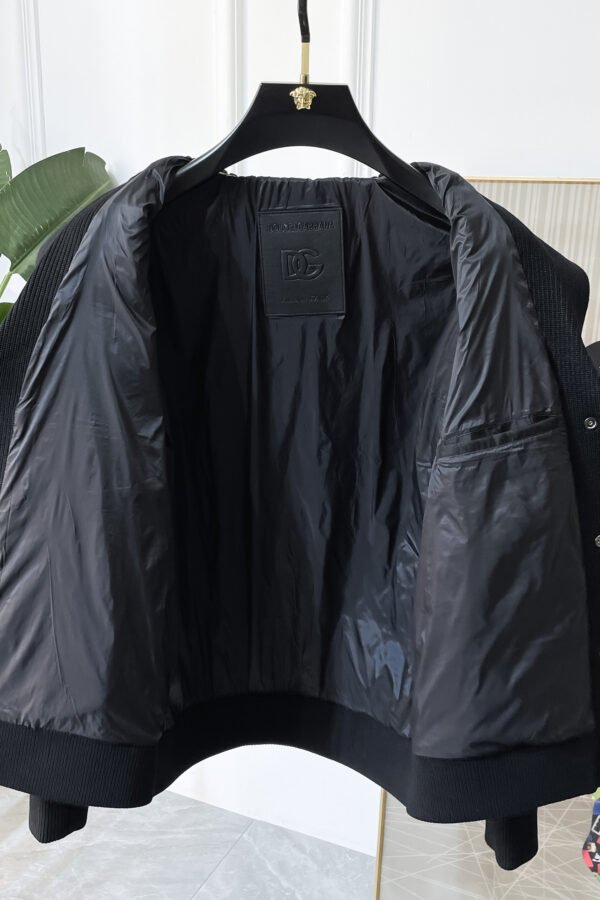 DG Button-Front Jacket - Black