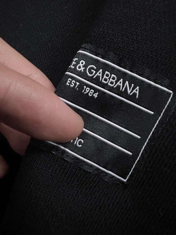 DG Logo Neckline Jumper - Black