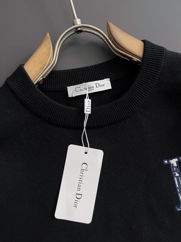 caab5447 CD Crew Neck Jumper with Embroidered Chest Logo