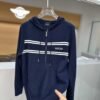 cb40d542 GCCI Stripe Zip-Up Hooded Jumper